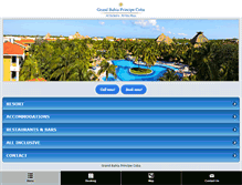 Tablet Screenshot of granbahiaprincipecoba.com